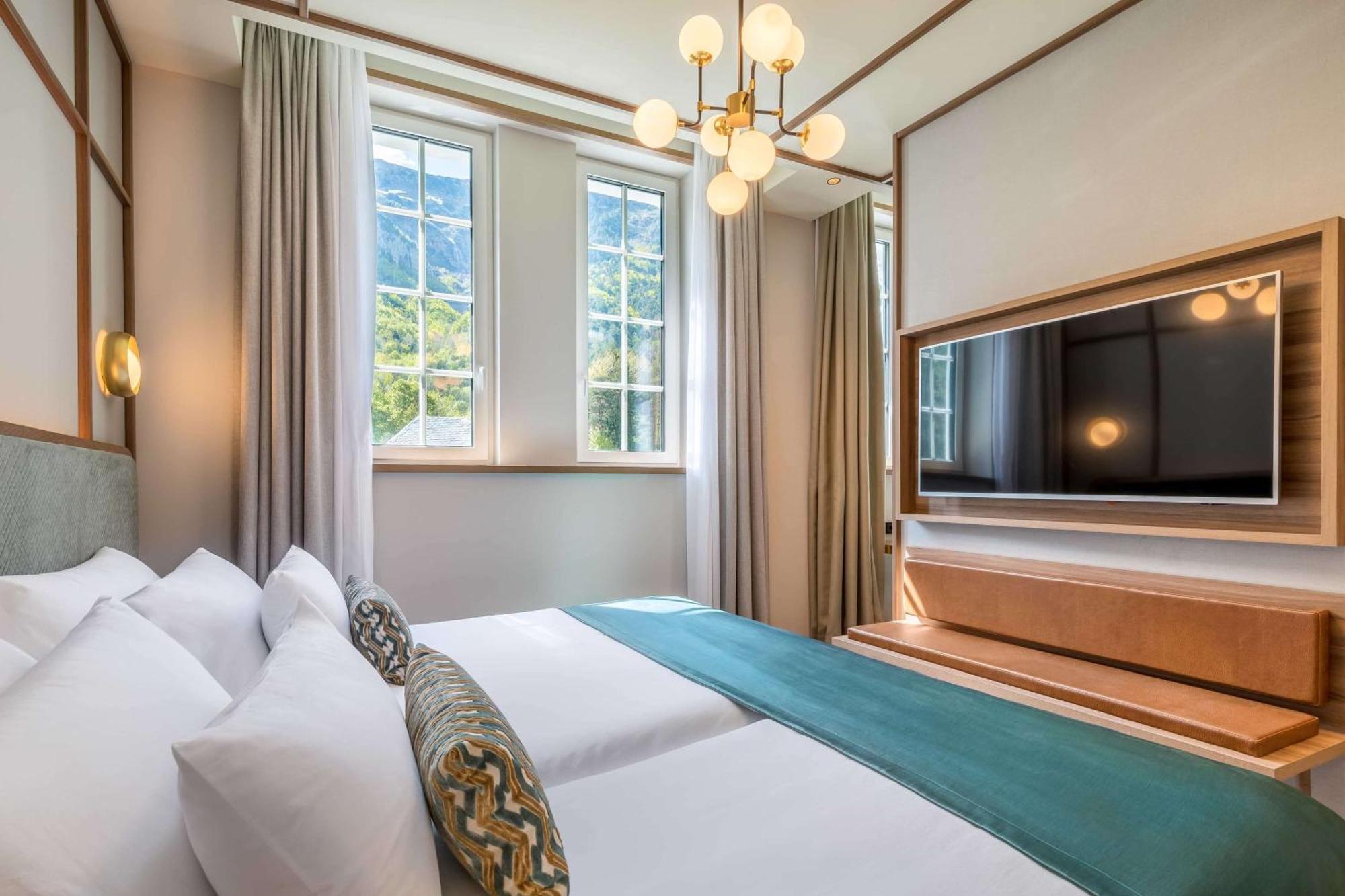 Canfranc Estacion, A Royal Hideaway Hotel - Gran Lujo Εξωτερικό φωτογραφία Deluxe Room