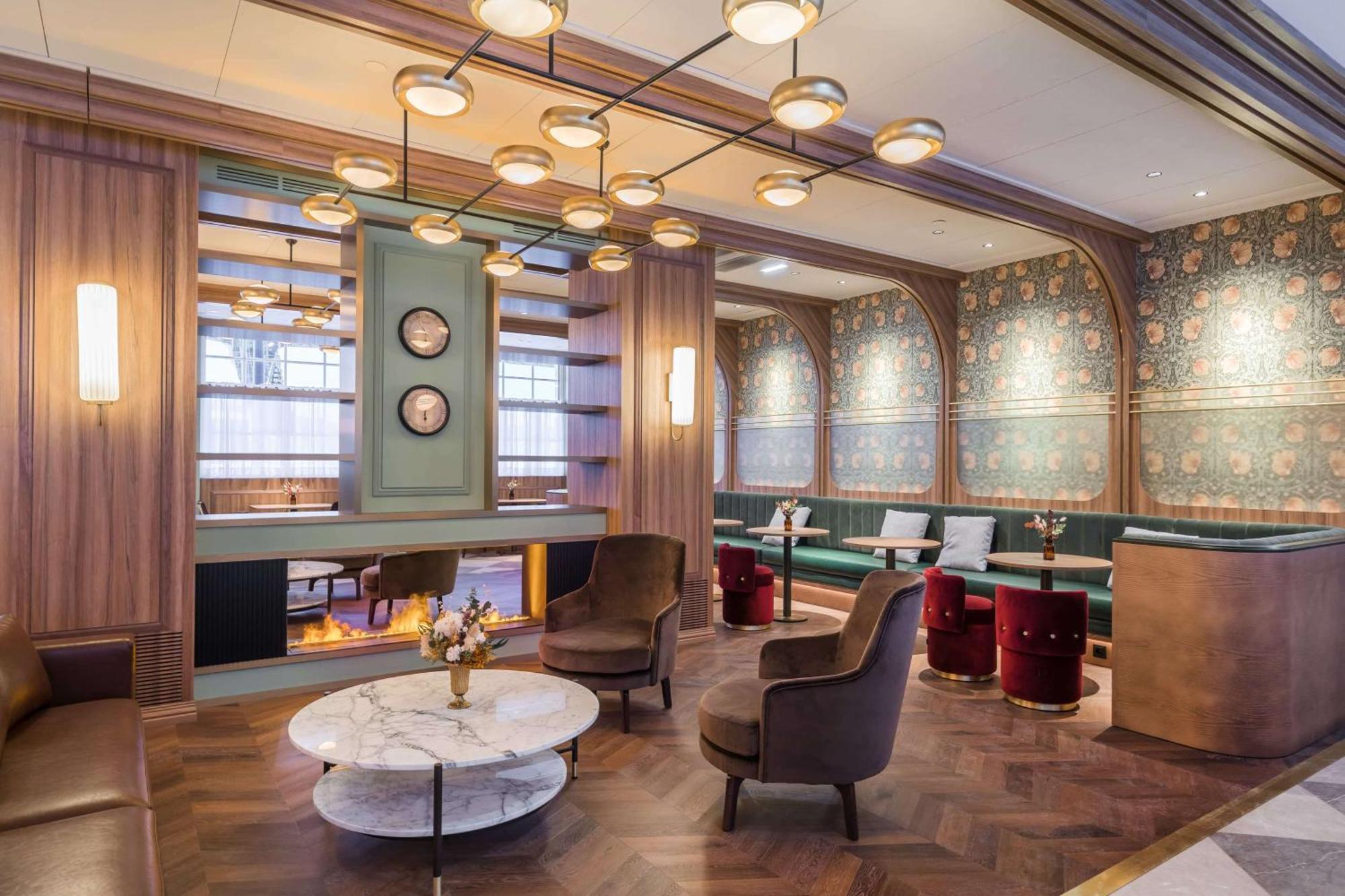 Canfranc Estacion, A Royal Hideaway Hotel - Gran Lujo Εξωτερικό φωτογραφία The interior of the restaurant
